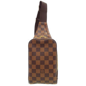 Louis Vuitton Damier Ebene Geronimos Body Crossbody Bag Brown